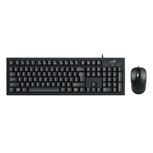 Cod. 254 Kit Genius KM-100SE Teclado + Mouse 1200DPI / USB / Tecla AI Copilot / Espa&ntilde;ol