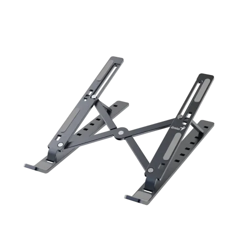 Cod.B:1121 Base Netebook Genius G-Stand M250 / Plegable / altura ajustable (7 niveles) / hasta 17" de 15Kg. / Compatible: Laptop, Tablet o Tel&eacute;fono / aluminio + silicona antideslizante