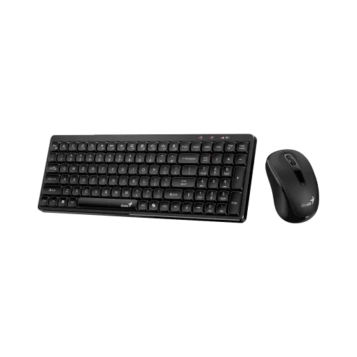 Cod. 287 Kit Genius Wireless LUXEMATE Q8100 Teclado + Mouse &oacute;ptico 1200DPI, Compacto / 2.4GHz / AI Copilot / 12 teclas FN P/acceso r&aacute;pido (Oficina y multimedia) / Espa&ntilde;ol&nbsp;