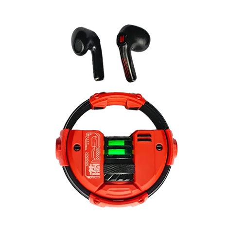 Cod. B:099  Audífonos TWS Wireless MARVO Quaz BE-889 / BT 5.3 / Touch Inteligente / LLamada HD / Anillo de Metal / Modo Dual: juegos/música / Iluminación gradiente tricolor / Base de carga 280mAh