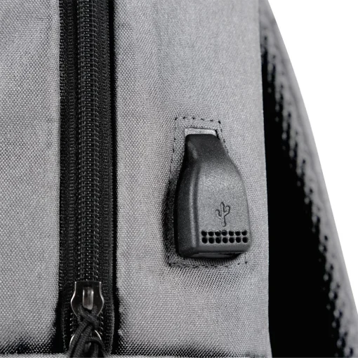 Cod. 073  Mochila Gaming MARVO SCORPION BA-03 P/Laptop de 14&quot;, 15.6&quot; / Tejido Impermeable / Puerto USB / Gris