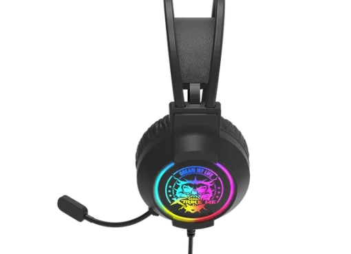 Cod. 111 Headphone Gaming XTRIKE ME GH-516 Stereo / sonido envolvente virtual 7.1 / ilum. RGB estática / Mic. omnidireccional / Interfaz USB / Cable 1.95 m