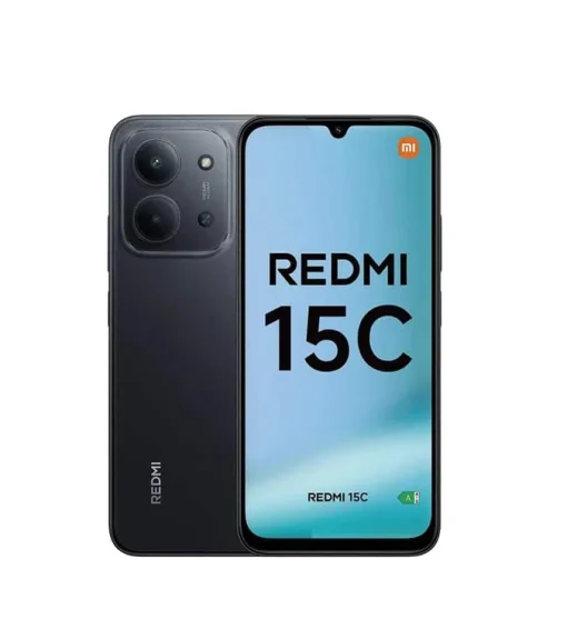 Cod. 314 Xiaomi Redmi 15C / 256GB Rom / 4GB Ram (8GB exten.) / Helio G81-Ultra / 6.9" HD+ 120Hz / Cam. Dual 50MP con AI + 8MP Frontal / Bat. 6.000 mAh Carga r&aacute;pida 33W / IP64 / USB-C / Negro ocaso