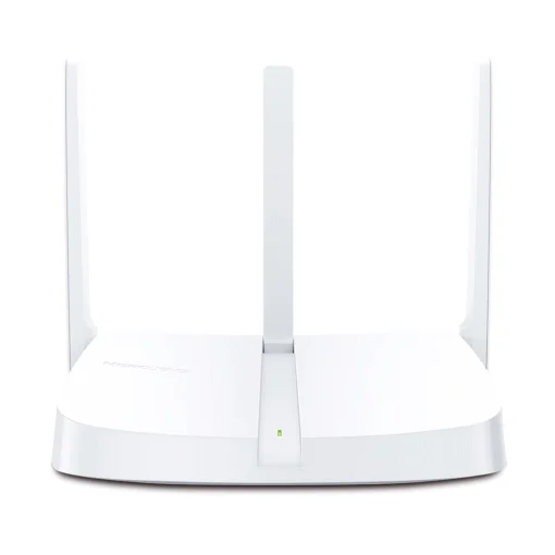 Cod. 127 Router Wireless N TP-LINK MERCUSYS MW306R/ 300 Mbps / 2.4GHZ / 3 puertos LAN - 1 Puerto WAN / 3 Antenas omnidireccionales fijas 5dBi /- (Tambien sirve como extensor de rango, Access Point, cliente WISP)