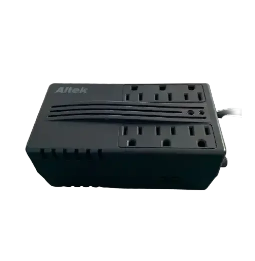 Cod. 035 Regulador automático voltaje Altek AVR 2000SK / 2000VA/1000W / 6 Tomas NEMA 5-15P