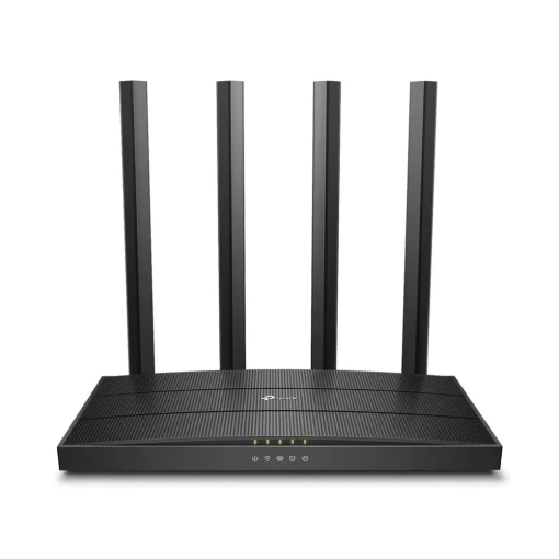 Cod. 088 Router Inal&aacute;mbrico de Doble Banda AC1900/ 1900 MBbps/ 2.4GHz-5GHz /4 antenas externas fijas / Archer C80