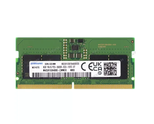 Cod. L5:301 Memoria RAM Samsung P/Laptop 8GB DDR5 5600MHz 1Rx16 1.1V (sin empaque)