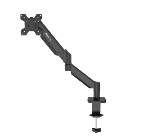 Cod. 1108 Soporte para Monitor de Escritorio Xtrike Me HT-20 BK / 13 a 32&quot;, hasta 9.5 Kg / Giro ±90°, rotacion 360° / Ajustable en mesa / vesa 75*75 a 100*100 / Negro