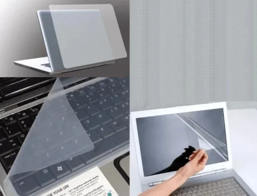 Cod. 746 Kit Protector para Laptop 14.6&quot; 3en1 TO-301 / Protector de Pantalla + Protector de Teclado + Protector de Tapa o Skin Transparente