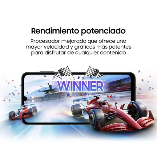 Cod. 337 Samsung Galaxy A07 4G LTE Dual-SIM / Hello G99 / 4GB Ram/128GB Alm. / 6.7" HD+ / Cam 50.0MP / 8MP frontal / Android 15 / Carga r&aacute;pida 25W, Bater&iacute;a 5000mAh / IP54 / Violeta
