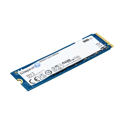 Cod. SN:514 SSD KINGSTON NV3 M.2 / 500 GB / 5.000MB Lectura y escritura 3.000MB / 2280 / PCIe 4.0 x4 NVMe