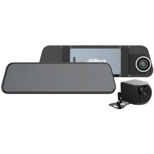 Cod. 404 DashCam Retrovisor Dahua&reg; T5 / 4K Ultra HD / mic./altavoz Integrado / Grabaci&oacute;n Frontal y Trasera / Control APP (WiFi AP) / G-Sensor / Admite reproducci&oacute;n pistas GPS / Control de voz / Soporta MicroSD 128 GB