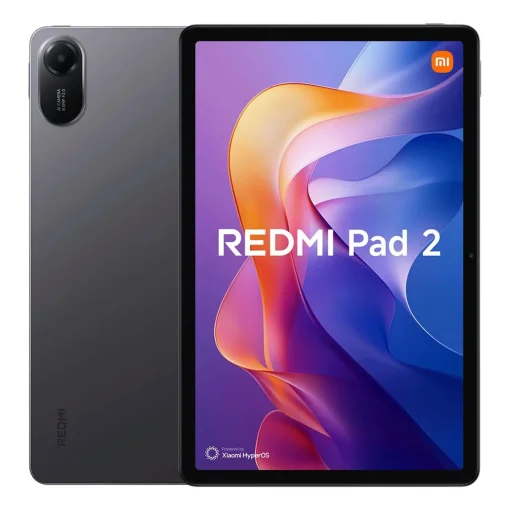Cod.128 Tablet REDMI Pad 2 / Helio G100-Ultra / 11" WQXGA (2560x1600) 90Hz / 4GB RAM, 128GB Alm. Exp. MicroSD (hasta 2TB) / Android 15 / Wi-Fi 5, BT 5.3 / Cam. post. 8MP, front. 5MP / Bat. 9000 mAh / Gris Grafito