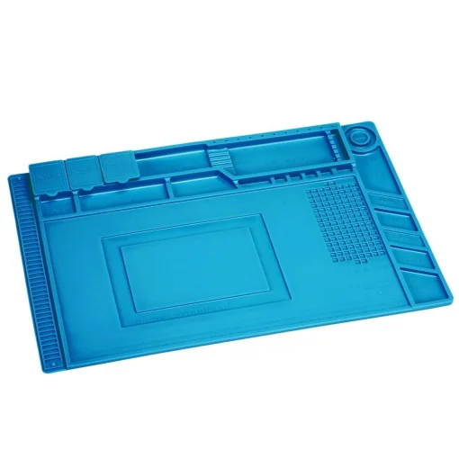 Cod. 958 Tapete antiestático / Dim. 45*30cm / espacios para herramientas o componentes