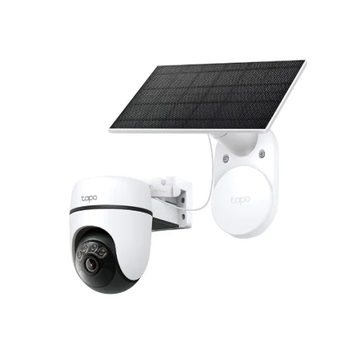 Cod. 408 Kit C&aacute;mara TP-Link Tapo C610 360&deg; 2K &amp; panel solar / Visi&oacute;n Nocturna a Color / Detecci&oacute;n smart Persona y seg. por IA 360&deg;/ Modo patrulla / Alarma: Sonido/Luz / Audio bidireccional / Soporta microSD(512GB) / Bat. recargable 6700 mAh (hasta 200d&iacute;as