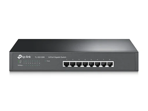 Cod.029 SWITCH TP-LINK DESKTOP/RACK 10/100/1000MBPS 8-PORT GIGABIT GIGABIT/TL-SG1008