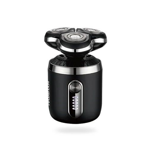 Cod. 1046 Kit Afeitadora Hyundai PHT-083 4en1 / 5W / Bat. 600 mAh / 8500 RPM / resistente al agua (IPX6) / Incl. (1*cabezal recortador vello nasal, 1*recortador vello, 1*cepillo limpieza facial, 1*cabezal masaje)