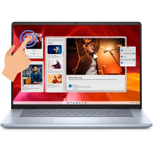 Cod. D:1709 Open Box DELL Inspiron 16 Plus 7640 / Intel&reg; Core&trade; Ultra 9 185H (16 n&uacute;cleos, hasta 5,1 GHz) / 16GB &nbsp;LPDDR5X / 1&nbsp;TB NVMe&trade; SSD / Gr&aacute;ficos Intel&reg; Arc&trade; / 16" FHD+ T&aacute;ctil / Windows 11 Home / WiFi 6 AX+BT5.3 / Teclado Ingl&eacute;s retroiluminado / Ice Blu