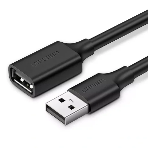 Cod. 222 Cable de extensión UGREEN 10315 / USB 2.0 macho a USB hembra / 1,5 m