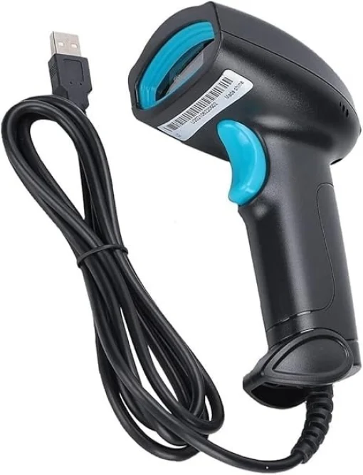 Cod. 1024 Lector de C&oacute;digos de barras &amp; QR L&aacute;ser 2D scanner S50 / Lectura hasta 10 cm /Plug and Play / USB