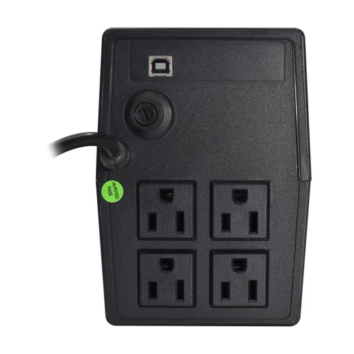 Cod. 063 UPS INS Interactivo 1000VA/480W, 120V / 4* Tomas NEMA 5-15P / Respaldo AVR y Batería 1*12V 9Ah)