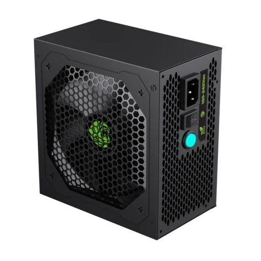 Cod. 135Fuente de Poder GAMEMAX VP-600 BK / Alta eficiencia 80 Plus Bronze / 600 Watts /  Ventilador Bajo Ruido/ ATX /PC