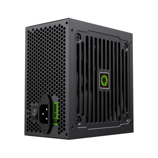 Cod. G:128 Fuente de Poder GAMEMAX GE-500 BK / 500Watts / Alta eficiencia 80+ / 12CM Ventilador / ATX P/PC