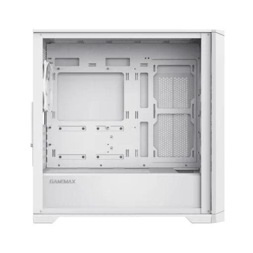 Cod. 394 Case GAMEMAX Destroyer TGW / lateral y frontal vidrios templados / Controlador fan (16 modos RGB / 1*USB3.0 + 2*USB2.0 / HD audio / Incluye: 4*ventiladores 12mm. ARGB