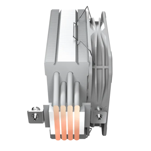 Cod. 164 Air Cooler P/CPU GAMEMAX SIGMA 540 ARGB / 4 tubos térmicos / HDT 3.0 / TDP-200W / acabado niquelado / compatible: Intel LGA1700/1200/115X y AMD AM5/AM4 / ARGB Aura 5V 3pin, PWM 4 pines