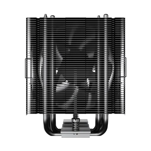 Cod. 162 Air cooler CPU GAMEMAX Ice Force BK ARGB / 4*tubos térmicos / TDP 200W  / Compatible: Intel Intel LGA1851/1700/115X/1366 y AMD AM5/AM4 / AURA SYNC 3 pines (M/F), PWM 4 pines