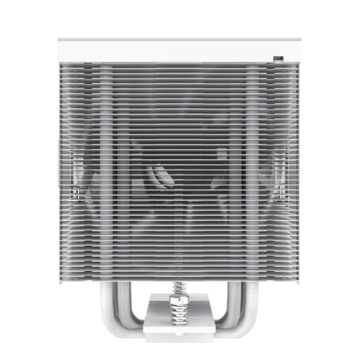 Cod. 154  Air cooler CPU GAMEMAX Sigma 550 Infinity WH / 5*tubos térmicos / TDP 220W / efecto de luz de espacio infinito / Compatible: Intel Intel LGA1851/1700/115X/1366 y AMD AM5/AM4 / AURA SYNC 3 pines (M/F), PWM 4 pines