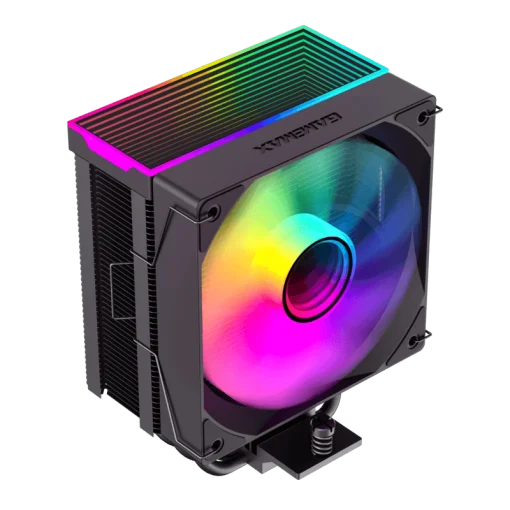 Cod. B:159 Air cooler CPU GAMEMAX Sigma 550 Infinity BK&nbsp;/ 5*tubos t&eacute;rmicos / TDP 220W / efecto de luz de espacio infinito&nbsp;/ Compatible: Intel Intel LGA1700/115X/1366 y AMD AM5/AM4 / AURA SYNC&nbsp;3 pines (M/F), PWM 4 pines