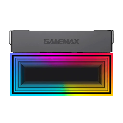 Cod. B:159 Air cooler CPU GAMEMAX Sigma 550 Infinity BK&nbsp;/ 5*tubos t&eacute;rmicos / TDP 220W / efecto de luz de espacio infinito&nbsp;/ Compatible: Intel Intel LGA1700/115X/1366 y AMD AM5/AM4 / AURA SYNC&nbsp;3 pines (M/F), PWM 4 pines