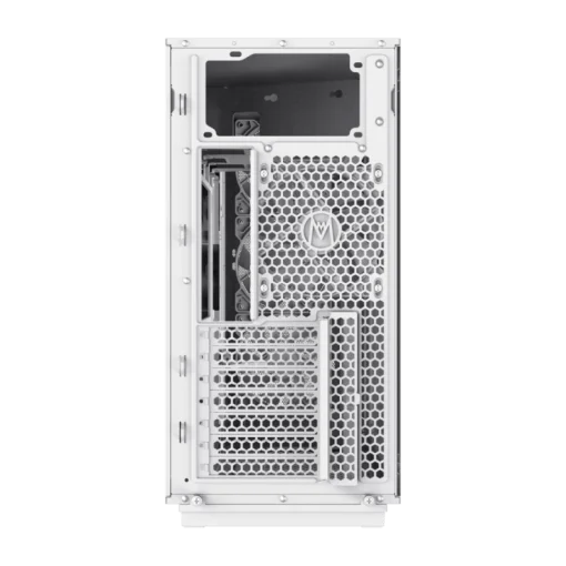 Cod. 357 Case GAMEMAX F46 WH / ATX&nbsp;/ 1*USB-C, 2*USB3.0 / frontal Mesh Optimizado P/Flujo de Aire y lat. vidrio templado&nbsp;/ admite refri. l&iacute;quida 360&deg; &amp; VGA 350mm / M&oacute;dulo I/O intercambiables / Incluye 4*Fans ARGB 120mm