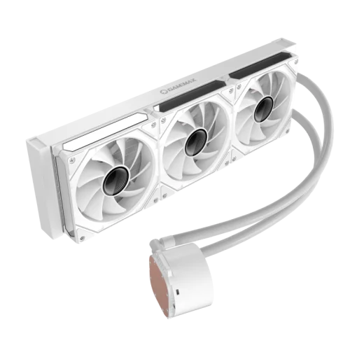 Cod. B:170 Enfriamiento L&iacute;quido GAMEMAX ICEBURG 360 Digital WH / FAN 3*120MM PWM / TDP 290W / Pantalla digital de temperatura / Sincronizaci&oacute;n ARGB AURA Sync / Compatible Intel LGA1700 y AMD AM5