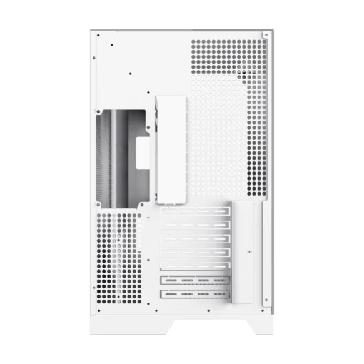 Cod 343 Case GAMEMAX Infinity Plus White&nbsp;/ ATX / USB3.1/USB-C / Dise&ntilde;o Vista Panor&aacute;mica 3 lados vidrios templados / cables y tubos ocultos / admite: refri. l&iacute;quida 360&deg;, VGA 400mm &amp; soporta hasta 8 fans