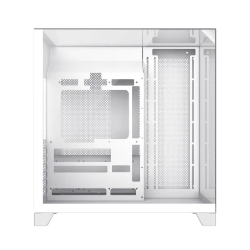 Cod 343 Case GAMEMAX Infinity Plus White&nbsp;/ ATX / USB3.1/USB-C / Dise&ntilde;o Vista Panor&aacute;mica 3 lados vidrios templados / cables y tubos ocultos / admite: refri. l&iacute;quida 360&deg;, VGA 400mm &amp; soporta hasta 8 fans