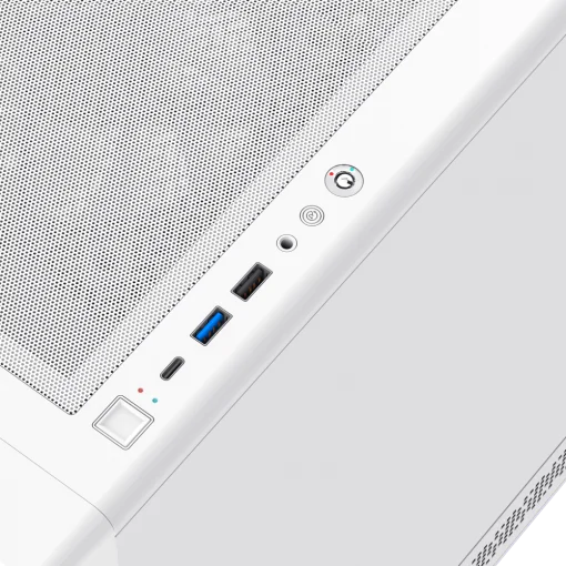 Cod. 355 Case GAMEMAX Starlight 2 AW / ATX / USB-C, USB3.0, USB2.0 / lat. vidrio templado y Fron. Diseño de panel acrílico transparente / Bloqueo interruptor de niños / admite refri. líquida 360° &amp; VGA 330mm / Incluye 6*Fans ARGB 120mm