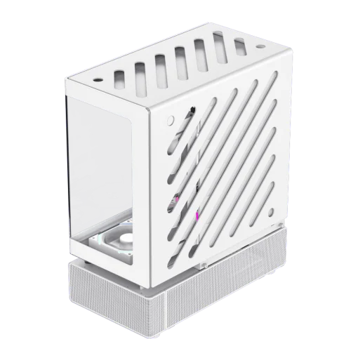 Cod. 319 Case GAMEMAX N80 WH / vidrio Curvo templado panor&aacute;mico / Dise&ntilde;o modular desmontable: / 1*USB3.0 + 1*Tipo-C Gen2 /&nbsp;audio HD / Montaje vertical de tarjeta GPU / Refrigeraci&oacute;n integral: cobertura de 270: 6*ventiladores 12mm. ARGB + HUB Fan PWM ARGB