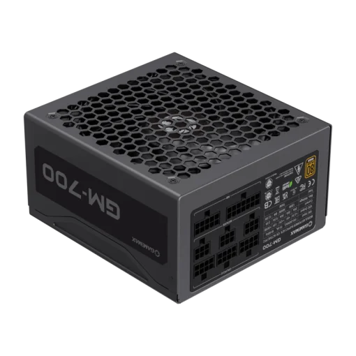 Cod. G:130 Fuente de Poder GAMEMAX GM-700 Modular / 700Watts / Certificación 80 Plus Bronze / 14CM Ventilador /100-240V/ATX P/PC