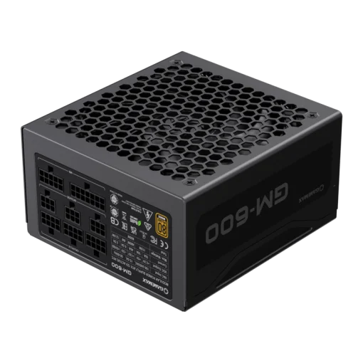 Cod. G:129 Fuente de Poder GAMEMAX GM-600 Modular / 600Watts / Certificación 80 Plus Bronze / 14CM Ventilador /100-240V/ATX P/PC
