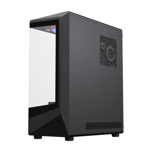 Cod. 349 Case GAMEMAX Vista COC AB / ATX / USB-C, USB3.0, USB2.0 / panorámica de 262° vidrio templado / Arquitectura de refrigeración y overclocking COC 1*Turbo Fan P/MB / Incluye 5*Fans 120mm ARGB