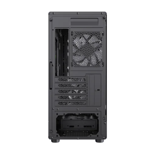 Cod. 351 Case GAMEMAX FORGE COC / M-ATX / USB-C, USB3.0, USB2.0 / lat. vidrio templado y fron. diseño parrila ABS / Bloqueo interruptor de niños / audio HD / COC 1*Turbo Fan P/MB / Incluye 4*Fans ARGB 120mm