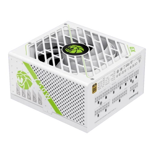 Cod. 156 Fuente de Poder GAMEMAX GX750 PRO WH (ATX3.1 PCIe5.1) Modular / 750Watts / Certificada 80 Plus Gold / Compatible ATX3.1 y PCIe5.1 (conexi&oacute;n 12V-2x6 P/tarjetas GPU RTX40) /135MM Ventilador /100-240V / ATX