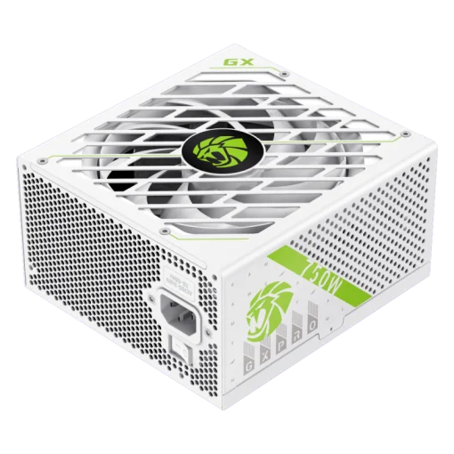 Cod. 156 Fuente de Poder GAMEMAX GX750 PRO WH (ATX3.1 PCIe5.1) Modular / 750Watts / Certificada 80 Plus Gold / Compatible ATX3.1 y PCIe5.1 (conexi&oacute;n 12V-2x6 P/tarjetas GPU RTX40) /135MM Ventilador /100-240V / ATX