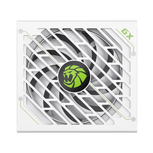 Cod. 156 Fuente de Poder GAMEMAX GX750 PRO WH (ATX3.1 PCIe5.1) Modular / 750Watts / Certificada 80 Plus Gold / Compatible ATX3.1 y PCIe5.1 (conexi&oacute;n 12V-2x6 P/tarjetas GPU RTX40) /135MM Ventilador /100-240V / ATX