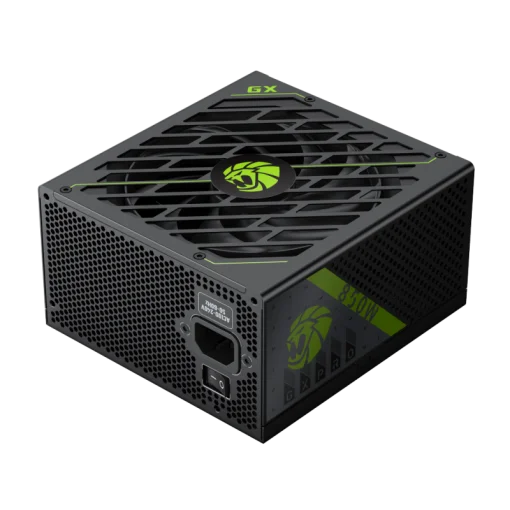 Cod. 155  Fuente de Poder GAMEMAX GX850 PRO BK (ATX3.1 PCIe5.1) Modular / 850Watts / Certificada 80 Plus Gold / Compatible ATX3.1 y PCIe5.1 (conexi&oacute;n 12V-2x6 P/tarjetas GPU RTX40) /135MM Ventilador /100-240V / ATX