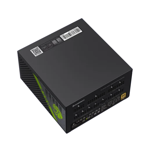Cod. 155  Fuente de Poder GAMEMAX GX850 PRO BK (ATX3.1 PCIe5.1) Modular / 850Watts / Certificada 80 Plus Gold / Compatible ATX3.1 y PCIe5.1 (conexi&oacute;n 12V-2x6 P/tarjetas GPU RTX40) /135MM Ventilador /100-240V / ATX