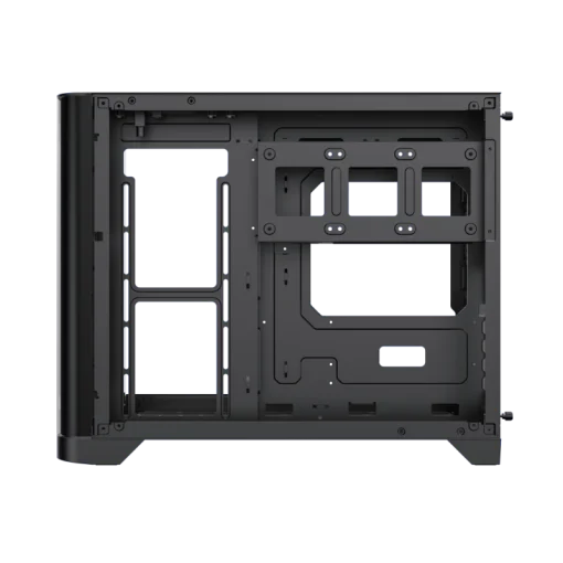 Cod. 346 Case GAMEMAX HYPE-M BK / M-ATX&nbsp;/ 1*USB3.0, 2*USB2.0 / vidrio templado curvo panor&aacute;mico /&nbsp;admite tarjetas NVIDIA Serie 4000 &amp; refri. l&iacute;quida 360&deg; / Incluye 3*Fans 120mm&nbsp;ARGB + Controlador PWM ARGB HUB