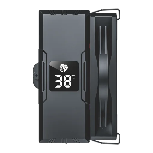 Cod. 171 Air Cooler&nbsp;CPU GAMEMAX Sigma 520 Digital BK ARGB / Pantalla digital / 4*tubos t&eacute;rmicos TDP: 220W /&nbsp;Vent. smart 800-1800RPM / Compatible: Intel LGA1851/1700/1200/115X y AMD AM5/AM4 / Sincronizaci&oacute;n MB ARGB / PWM 4 pines